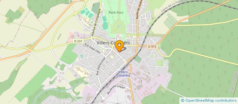 localisation de l'entreprise MADAME HABIBA CHBIKI à VILLERS-COTTERETS