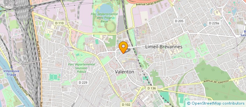 localisation de l'entreprise MADAME HABIBA DERRECHE  VALENTON