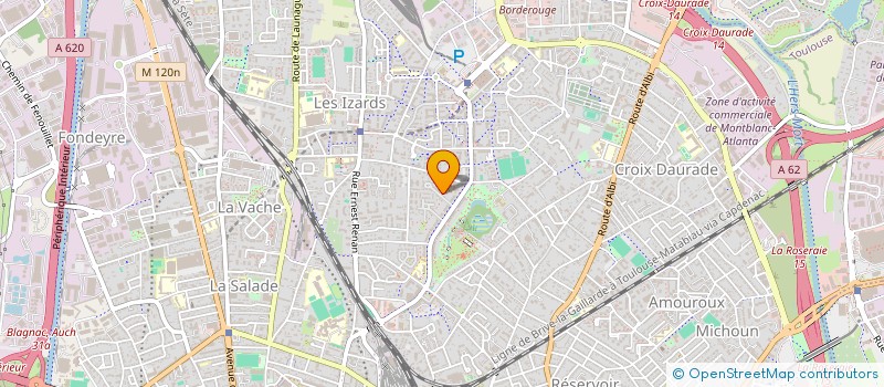 localisation de l'entreprise MADAME HABIBA HADJ ZOUBIR à TOULOUSE