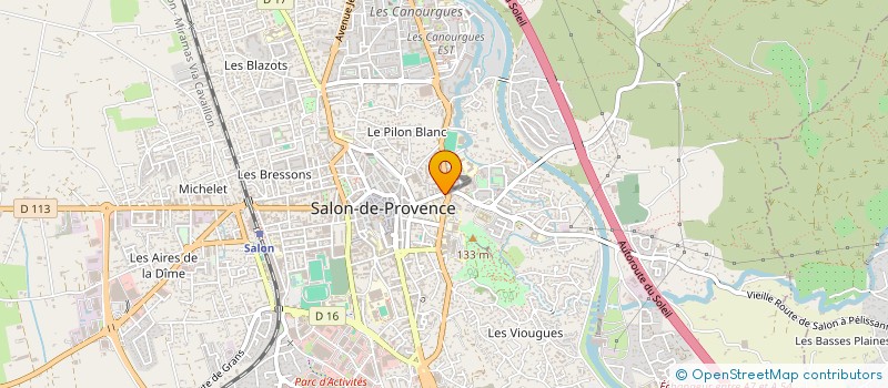 localisation de l'entreprise MADAME HABIBA LEBKIL  SALON-DE-PROVENCE