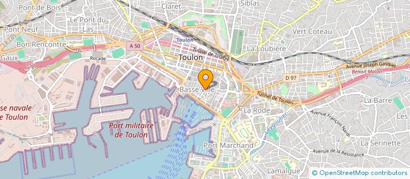 localisation de l'entreprise MADAME HABIBA LOUATIA à TOULON