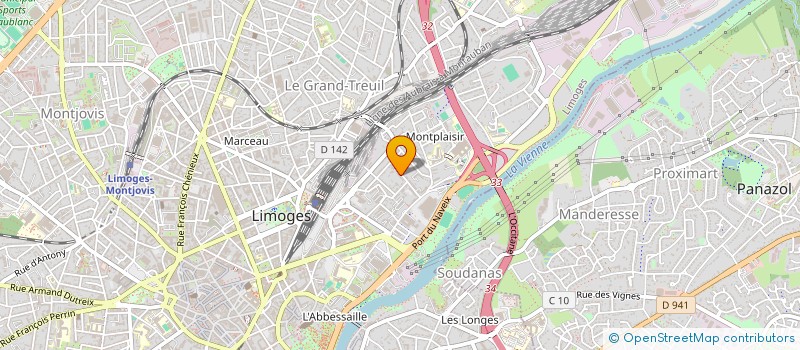 localisation de l'entreprise MADAME HABIBA MAAROUFI à LIMOGES