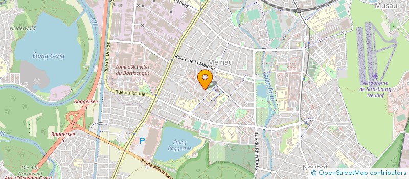 localisation de l'entreprise MADAME HABIBA MANSOURY à STRASBOURG