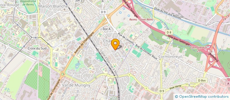 localisation de l'entreprise MADAME HABIBA OTMANE  REIMS