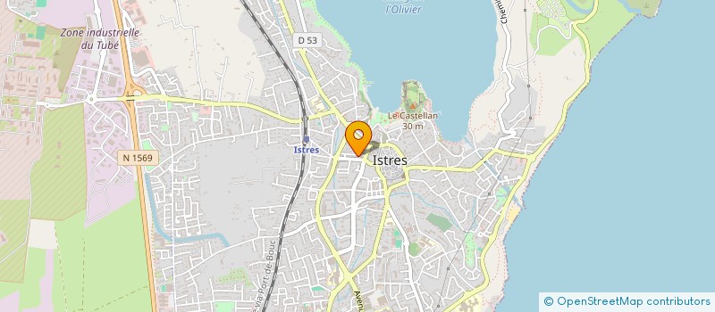 localisation de l'entreprise MADAME HABIBA OUERGHI à ISTRES