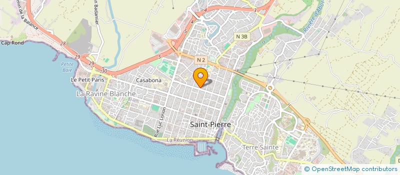 localisation de l'entreprise MADAME HABIBA SOUFIANE à SAINT-PIERRE