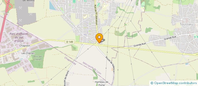 localisation de l'entreprise MADAME HABIBA SOUSSAN  MIONS