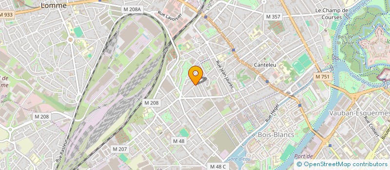 localisation de l'entreprise MADAME HABIBA TESTA  LILLE