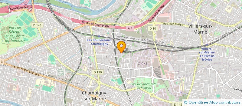 localisation de l'entreprise MADAME HABIBA ZRAN  CHAMPIGNY-SUR-MARNE