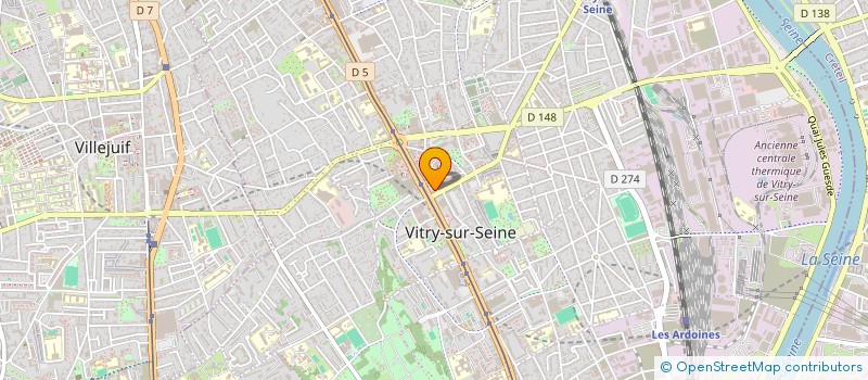 localisation de l'entreprise MADAME HABIBATOU DIONGUE à VITRY-SUR-SEINE