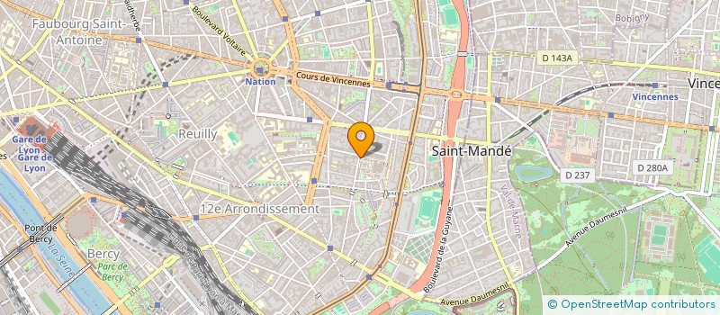 localisation de l'entreprise MADAME HABIBATOU THIAM  PARIS