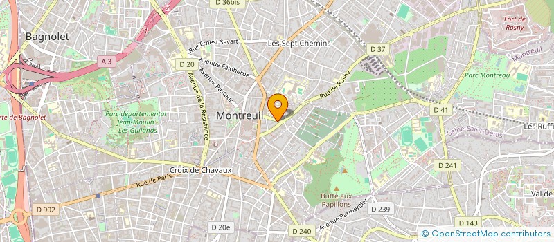 localisation de l'entreprise MADAME HABY DEMBELE à MONTREUIL