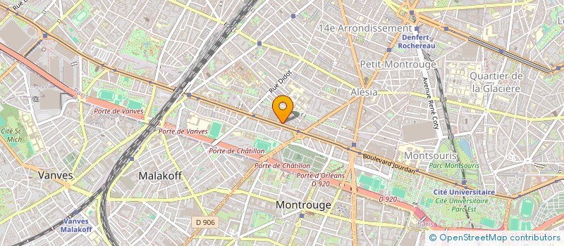 localisation de l'entreprise MADAME HABY DIALLO  PARIS