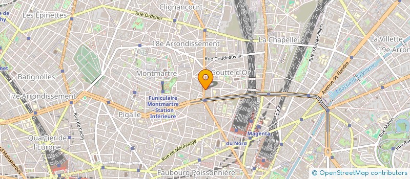 localisation de l'entreprise MADAME HABY M'BAYE  PARIS