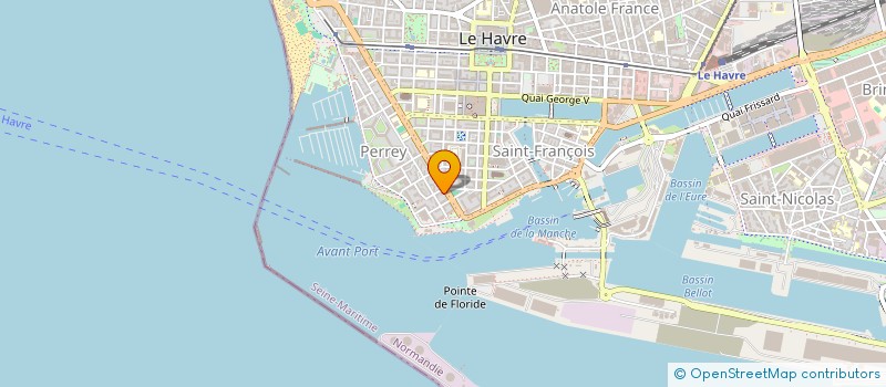 localisation de l'entreprise MADAME HABY NIANG  LE HAVRE