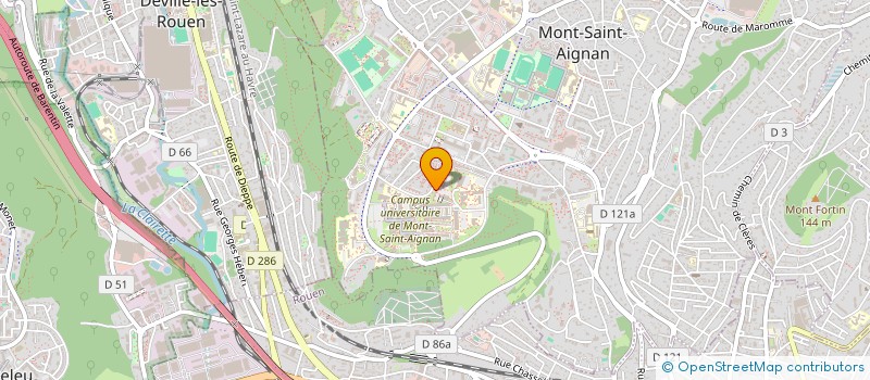 localisation de l'entreprise MADAME HABY ROUX  MONT-SAINT-AIGNAN