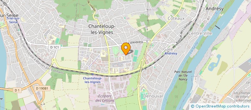 localisation de l'entreprise MADAME HABY SAMBAKE à CHANTELOUP-LES-VIGNES