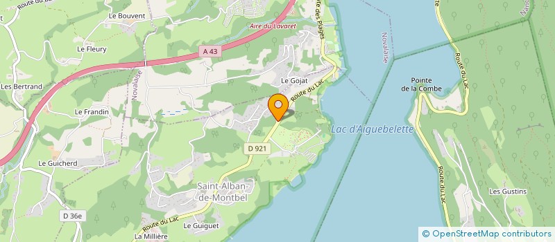 localisation de l'entreprise MADAME HACHIMIA ALI HAMIDOU  SAINT-ALBAN-DE-MONTBEL