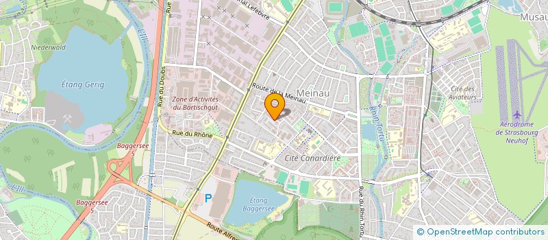 localisation de l'entreprise MADAME HACIKADIN CELIK à STRASBOURG