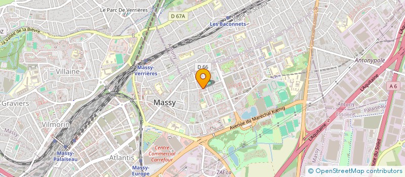 localisation de l'entreprise MADAME HADA DIAWARA à MASSY