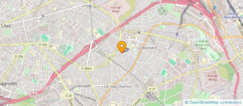 localisation de l'entreprise MADAME HADAMA DOUCOURE à MONTREUIL