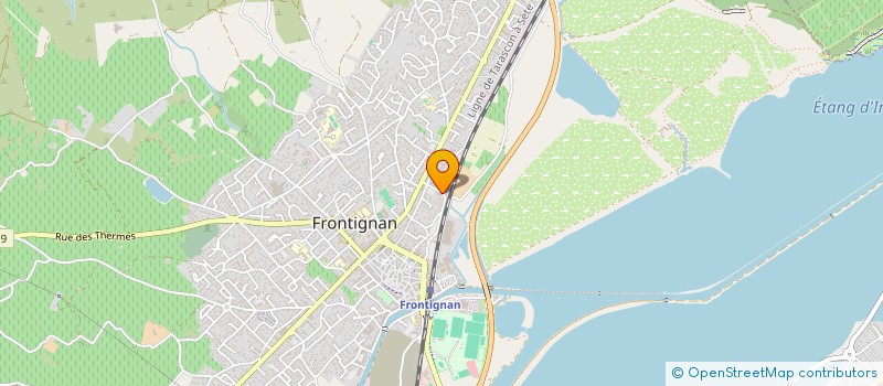 localisation de l'entreprise MADAME HADAMI AISSAOUI à FRONTIGNAN
