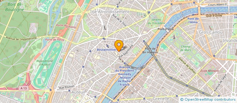localisation de l'entreprise MADAME HADAR BEN HAMOU  NEUILLY-SUR-SEINE