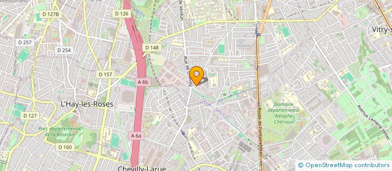 localisation de l'entreprise MADAME HADASSA HIPPON à VILLEJUIF