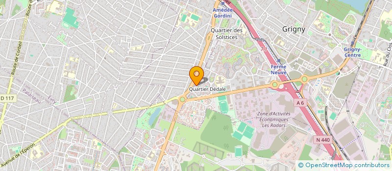 localisation de l'entreprise MADAME HADDA GHAFIRI  GRIGNY