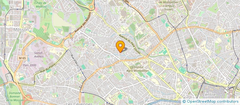 localisation de l'entreprise MADAME HADDA KEBAIRI à MONTPELLIER