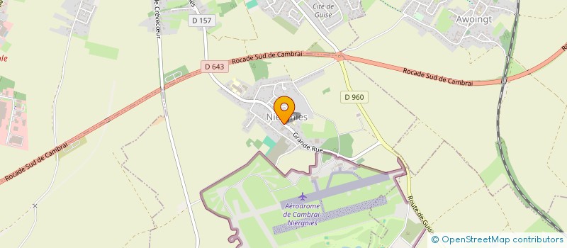 localisation de l'entreprise MADAME HADDA MERHANE à SERANVILLERS-FORENVILLE