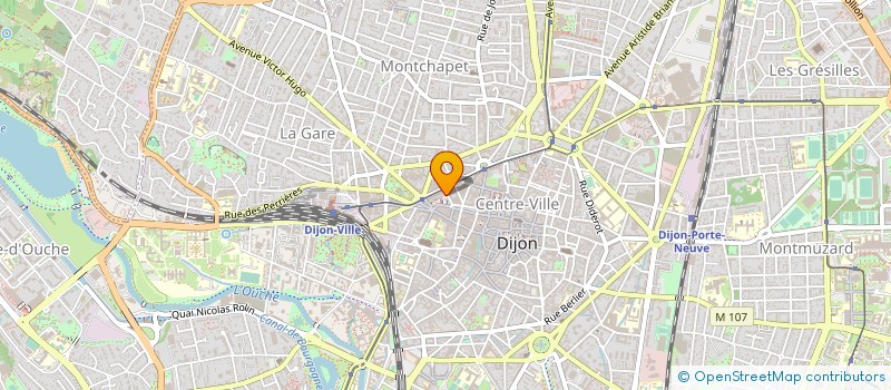 localisation de l'entreprise MADAME HADDA SABBAR à DIJON