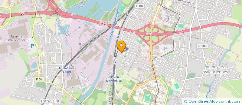 localisation de l'entreprise MADAME HADDA SEOUDI  TRITH-SAINT-LEGER