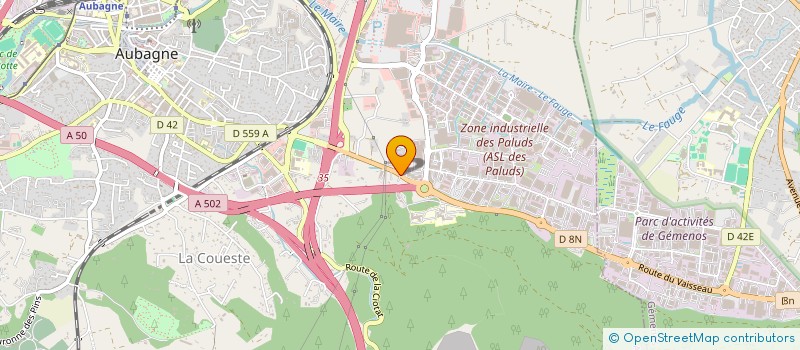 localisation de l'entreprise MADAME HADIA SHEHADEH  AUBAGNE
