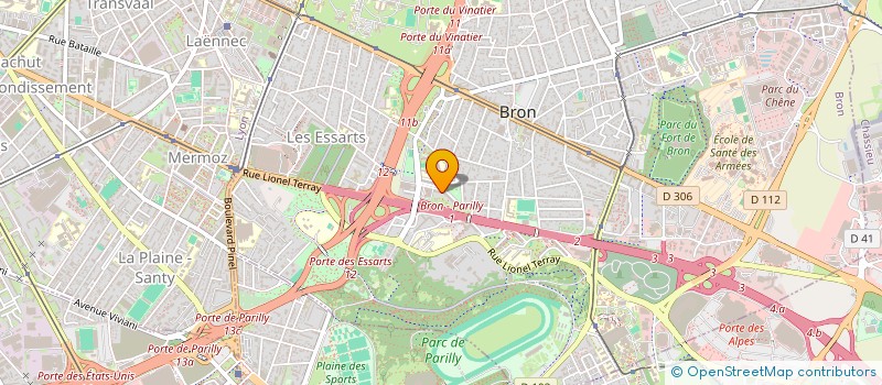 localisation de l'entreprise MADAME HADIDJA JAFFAR  BRON