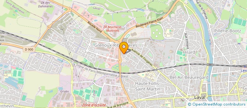 localisation de l'entreprise MADAME HADIDJA MAOULIDA à LAVAL