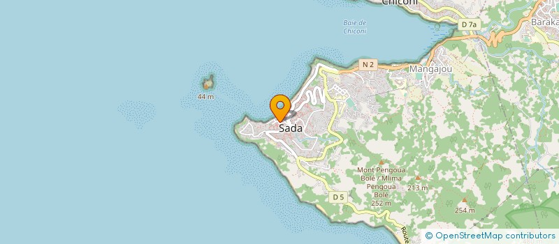 localisation de l'entreprise MADAME HADIDJA SAIDI à SADA
