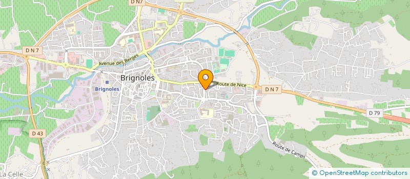 localisation de l'entreprise MADAME HADIL BEN AZIZ  BRIGNOLES