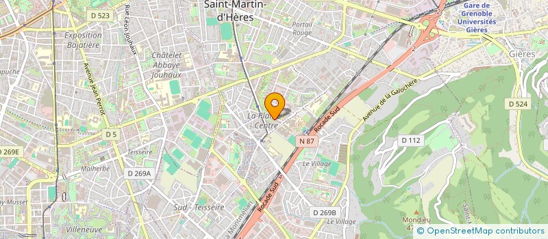 localisation de l'entreprise MADAME HADIL GUENNICHE à SAINT-MARTIN-D'HERES