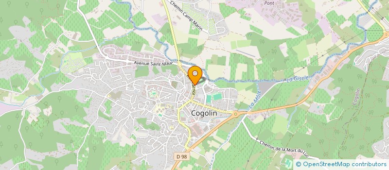 localisation de l'entreprise MADAME HADIL SASSI à COGOLIN