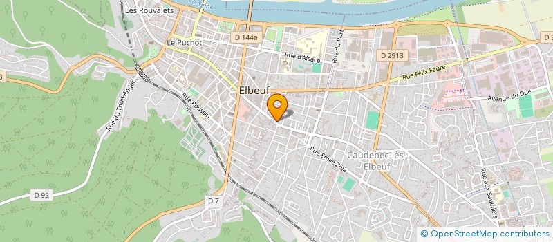 localisation de l'entreprise MADAME HADIL TABOUCHA  CAUDEBEC-LES-ELBEUF