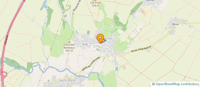 localisation de l'entreprise MADAME HADJA BESSOLTANE  ARTONNE