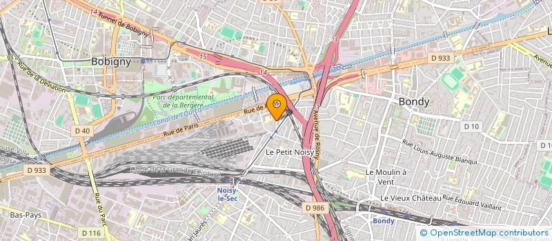 localisation de l'entreprise MADAME HADJA DIAKITE à NOISY-LE-SEC