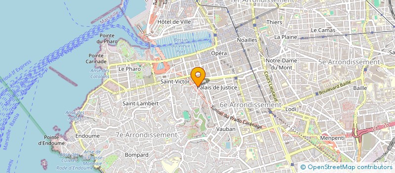 localisation de l'entreprise MADAME HADJER BENNABI à MARSEILLE