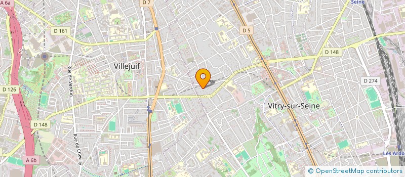 localisation de l'entreprise MADAME HADJER ISHAK BOUSHAKI à VITRY-SUR-SEINE