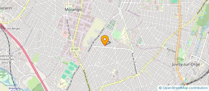 localisation de l'entreprise MADAME HADJER MIMOUN à SAVIGNY-SUR-ORGE