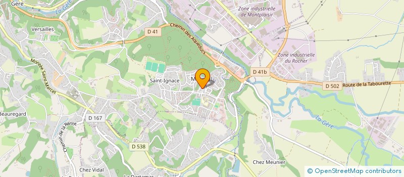 localisation de l'entreprise MADAME HADJER POROTTO à VIENNE