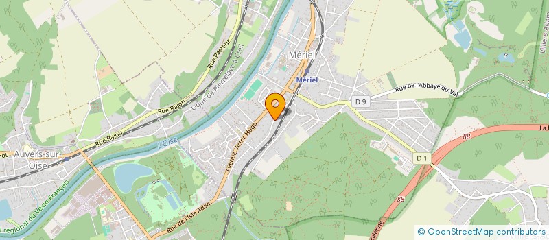 localisation de l'entreprise MADAME HADJERIA BENMEHIMDA  MERIEL