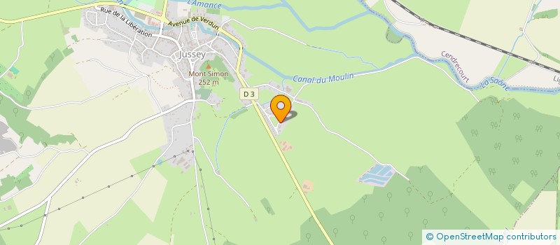 localisation de l'entreprise MADAME HADJI FATOU GUEYE  JUSSEY