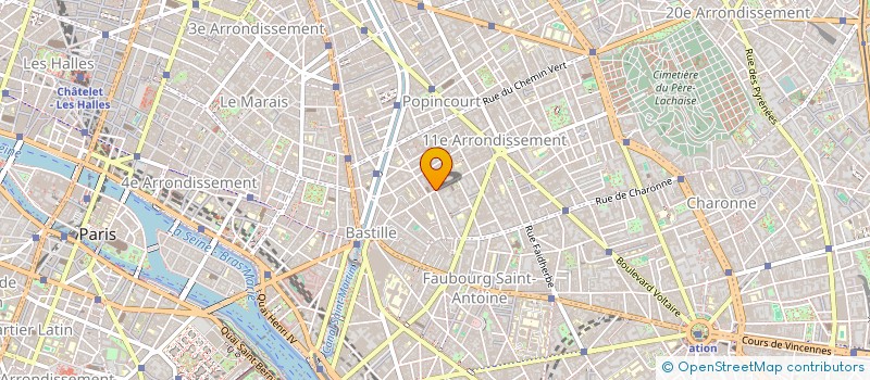 localisation de l'entreprise MADAME HADJIRA ABDOUN  PARIS